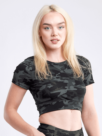 JupiterGear Short-Sleeve Crop Top
