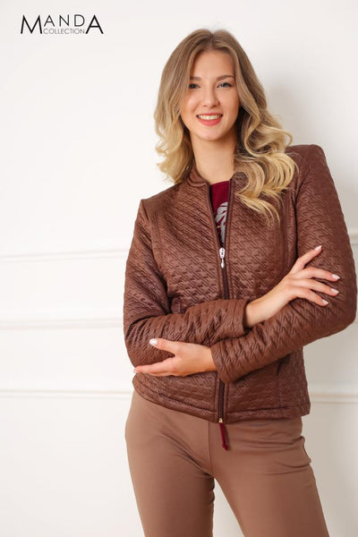 Chocolate brown blazer