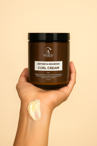 Leave-In Cream for Curly Hair – Halo Butter – Moisture + Repair