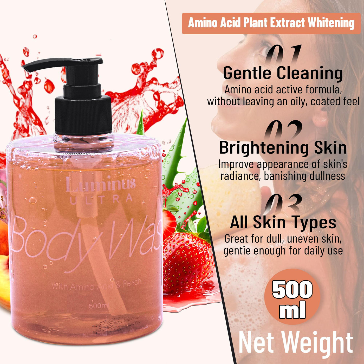 Amino Acid Anti-Aging Body Wash