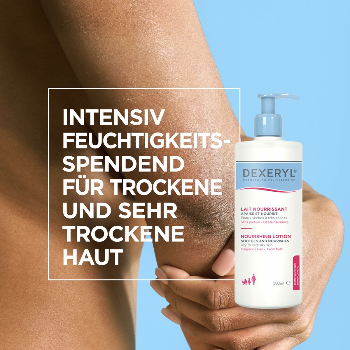 Body Lotion Dexeryl LOCIÓN NUTRITIVA 500 ml