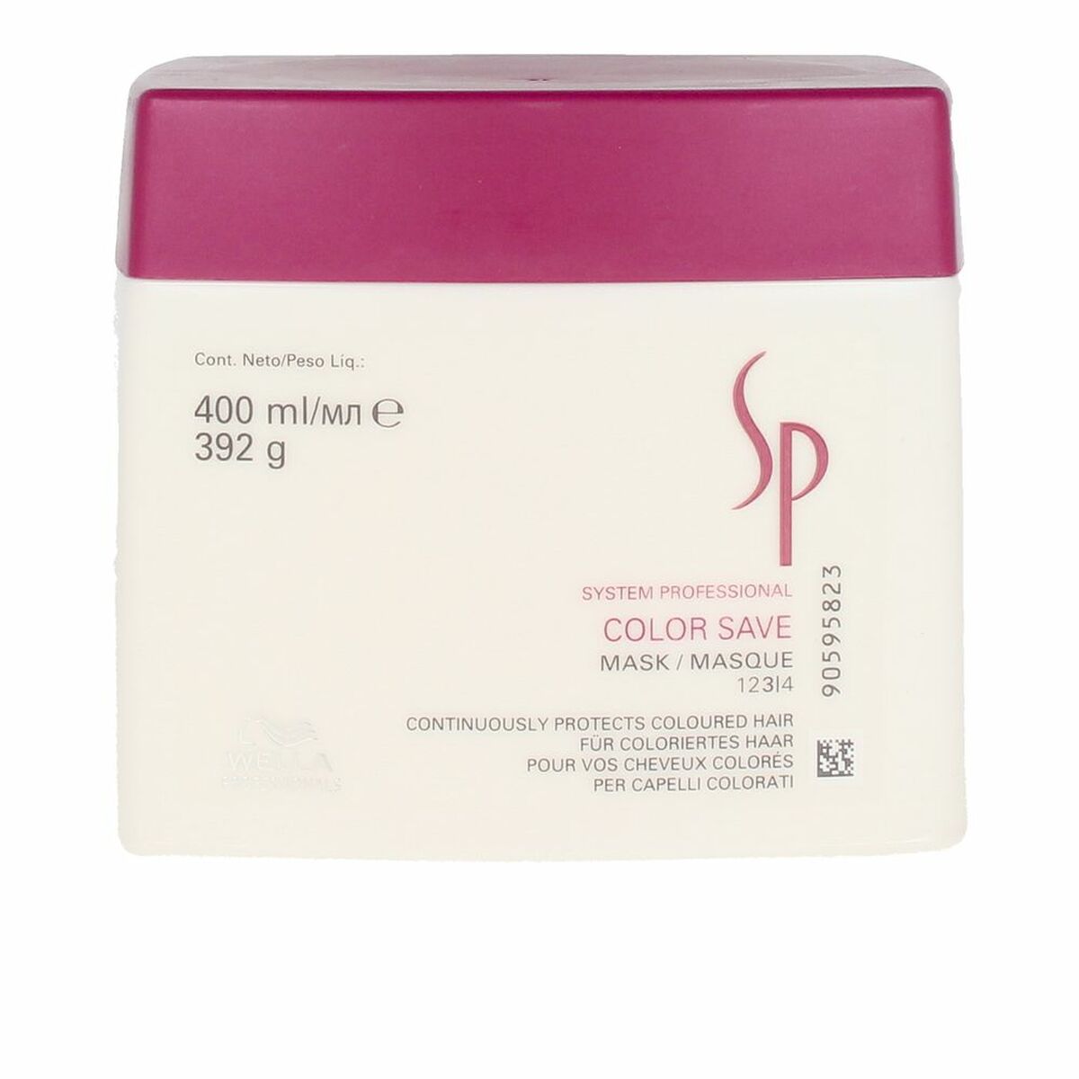 Hair Mask Wella Normal Hair White Unisex