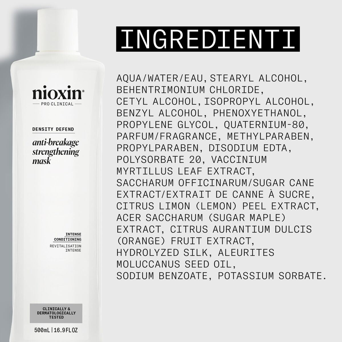 Hair Mask Nioxin 500 ml