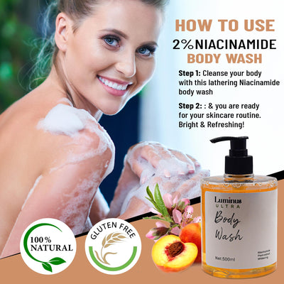 Niacinamide Brightening Body Wash