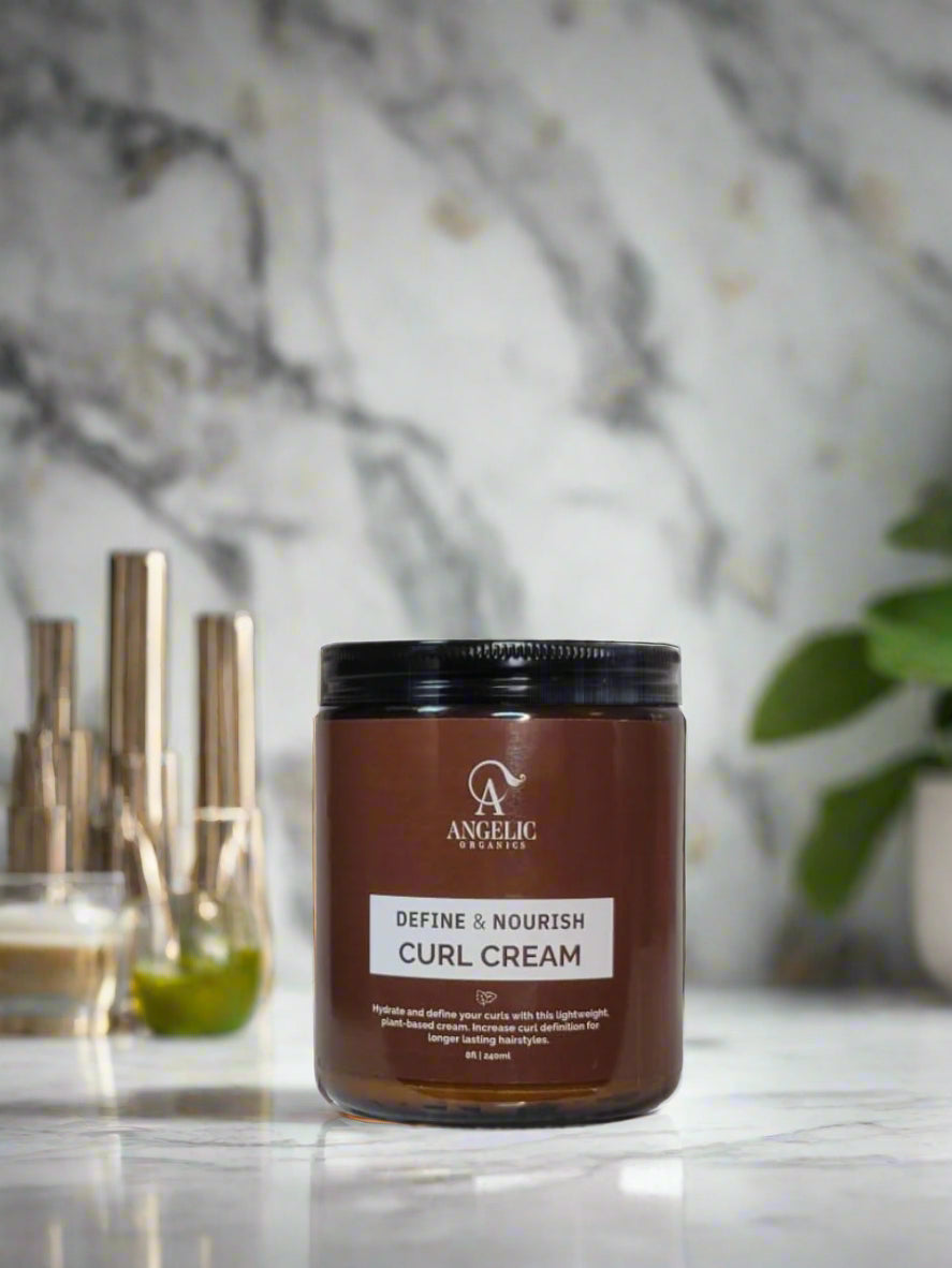 Leave-In Cream for Curly Hair – Halo Butter – Moisture + Repair