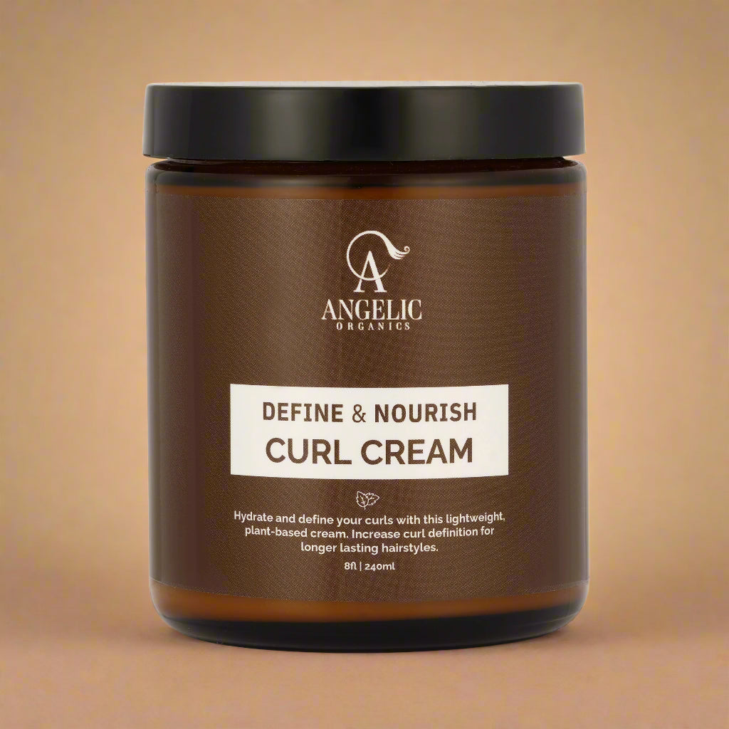 Leave-In Cream for Curly Hair – Halo Butter – Moisture + Repair
