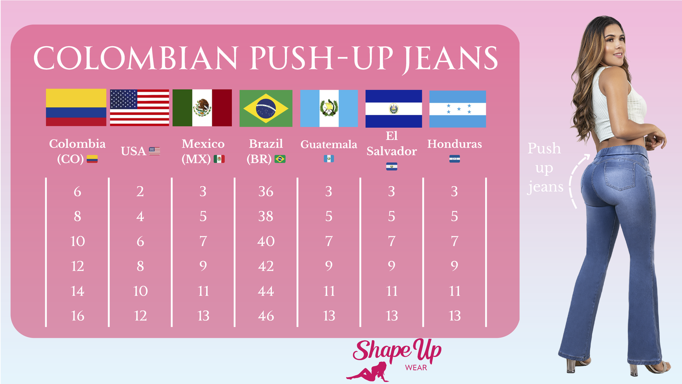 PUSH UP JEAN MHTP12413/15 (Petite/Long)