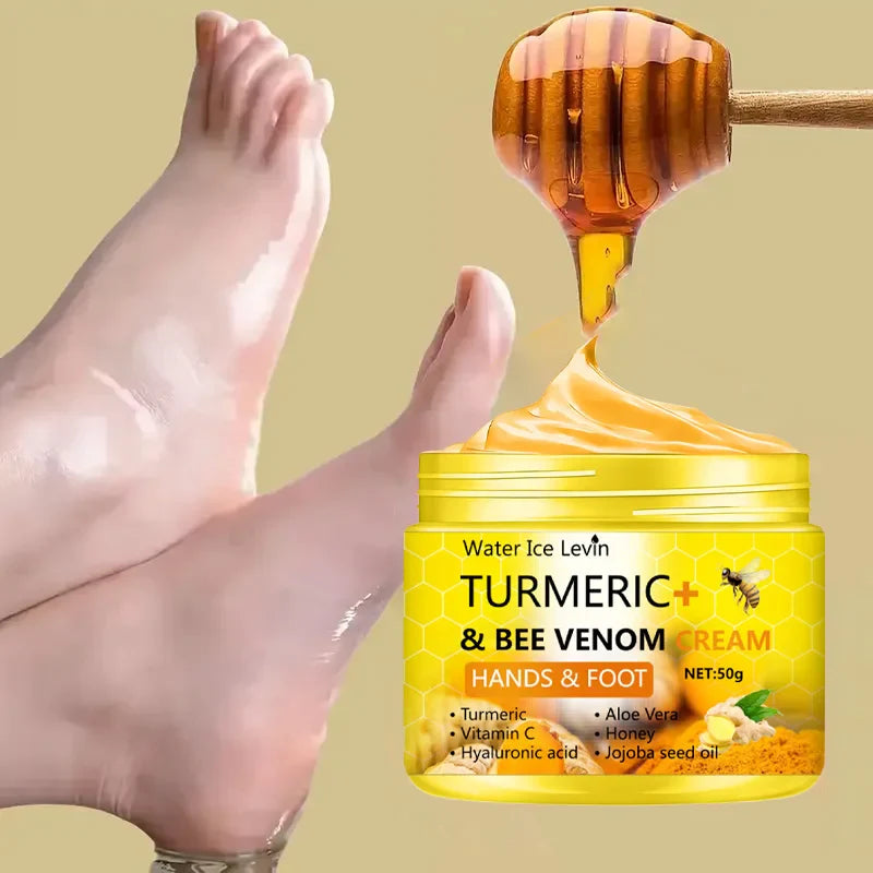 Turmeric Bee Venom Foot Hand Cream 50g