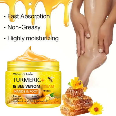 Turmeric Bee Venom Foot Hand Cream 50g