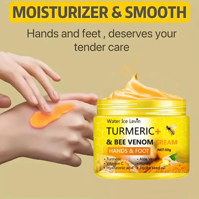 Turmeric Bee Venom Foot Hand Cream 50g