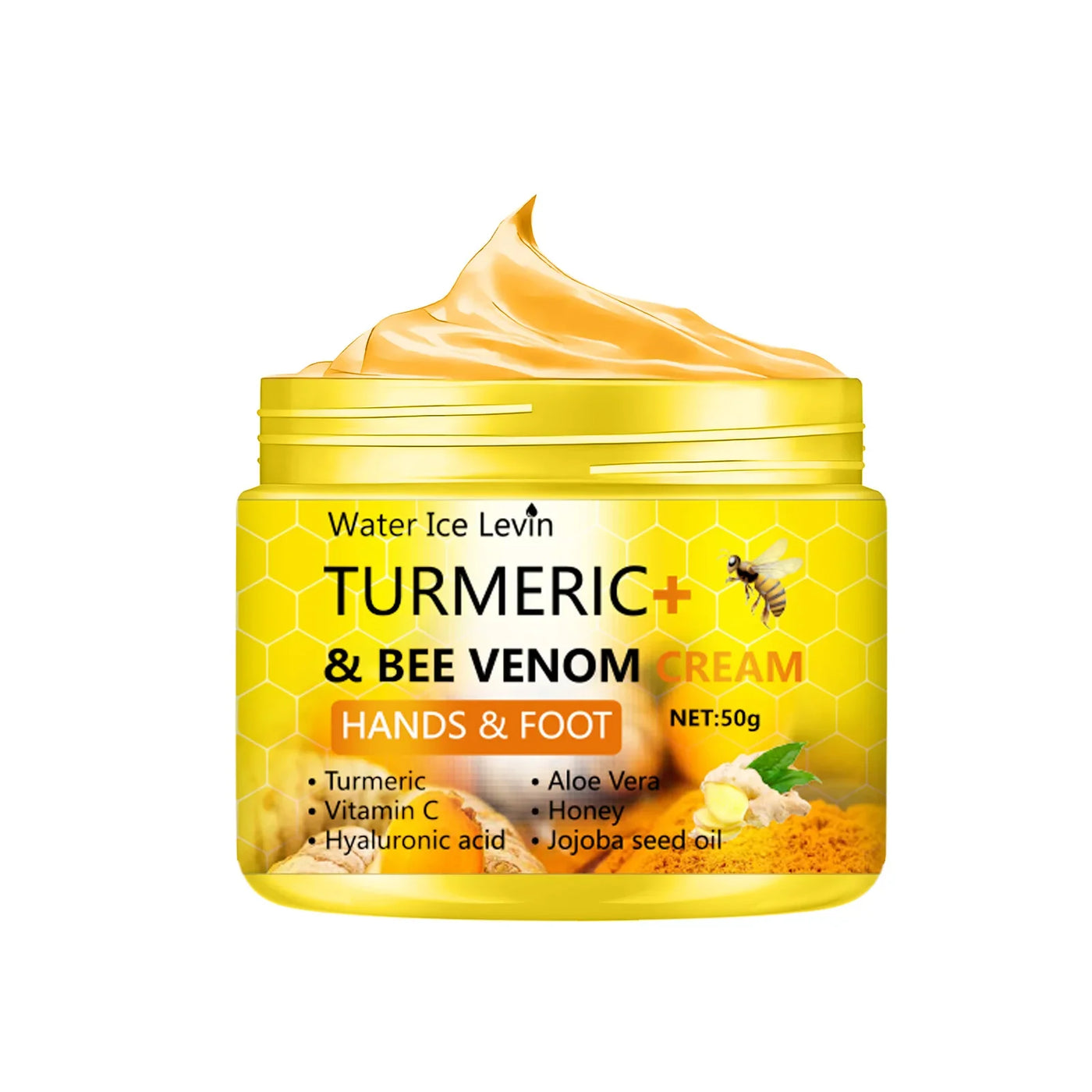 Turmeric Bee Venom Foot Hand Cream 50g