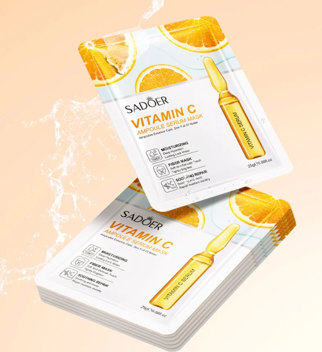 15-Piece 24K Gold Hyaluronic Acid Face Mask Set