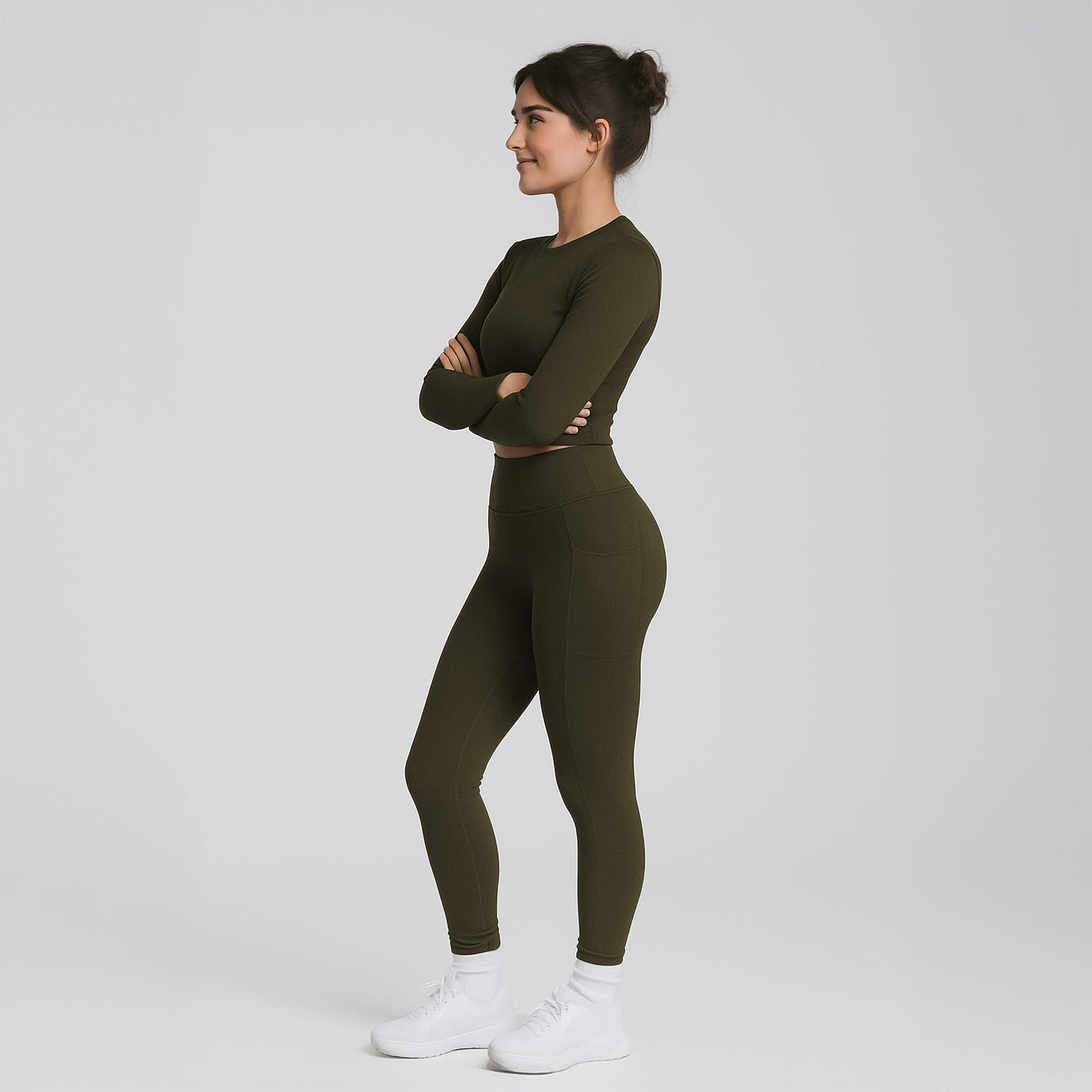 2014 - Women's Seamless Pocket Athletic Leggings