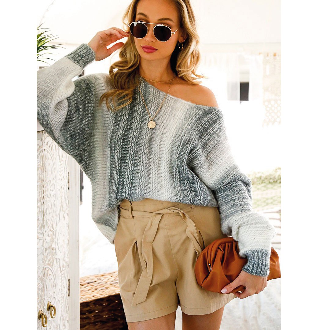 DGD Sweater Trendy Lightweight Winter Knit Top