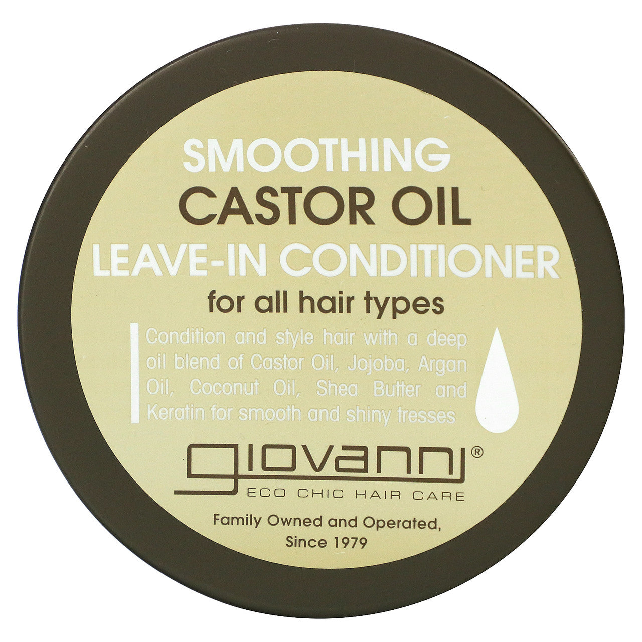 GIO CASTOR OIL LEAVE IN  ( 1 X 11.5 OZ   )