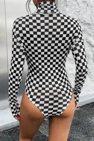 Squared Elegance Bodysuit