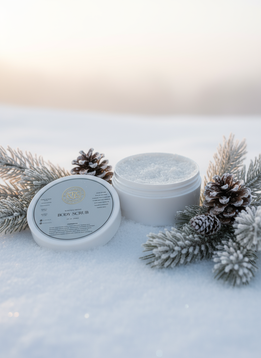 Mafura Frost Winter Skin Renewal Body Scrub