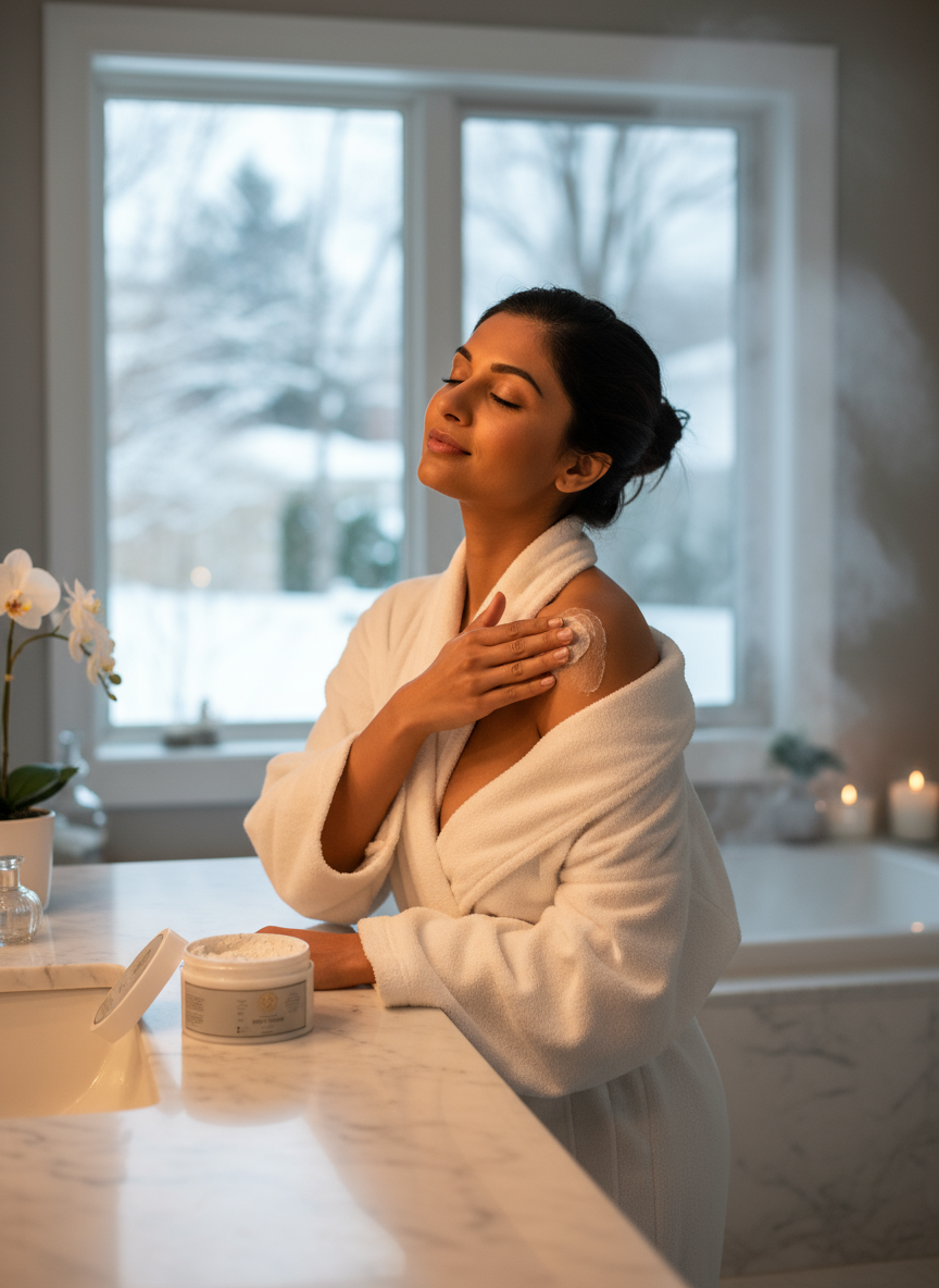 Mafura Frost Winter Skin Renewal Body Scrub