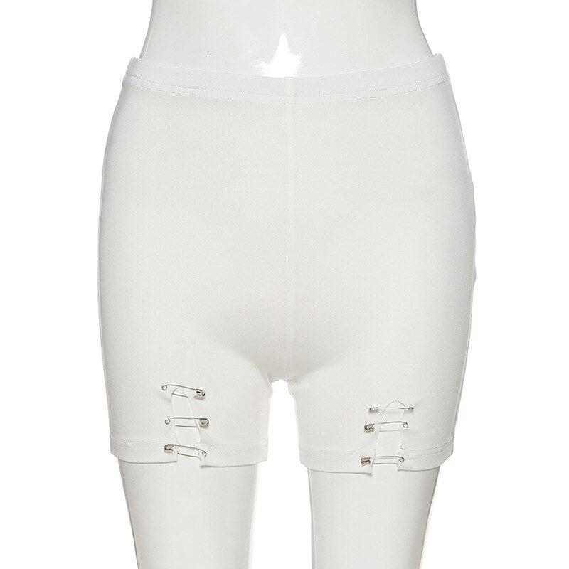 Seamless Pin Sports Yoga Shorts