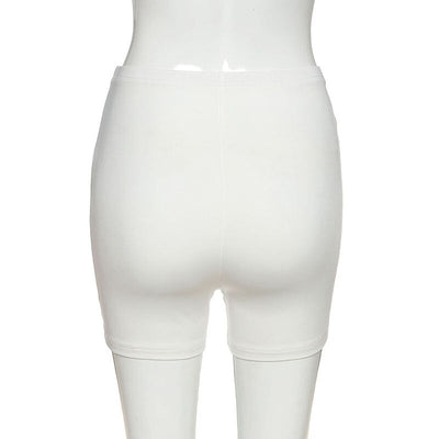 Seamless Pin Sports Yoga Shorts