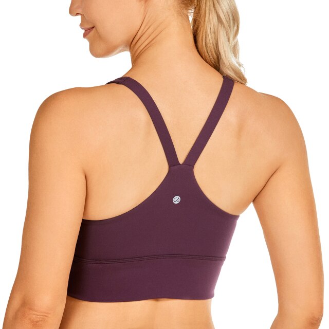 Women's Strappy Longline Sports Bra