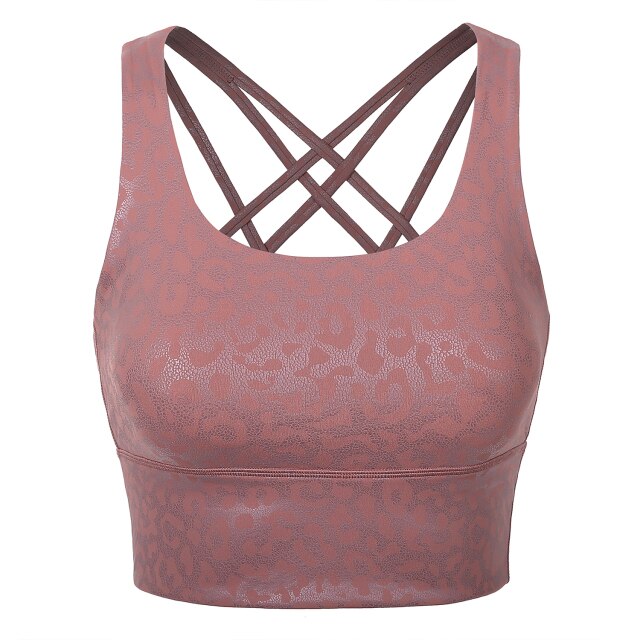 Wirefree Padded Strappy Yoga Bra
